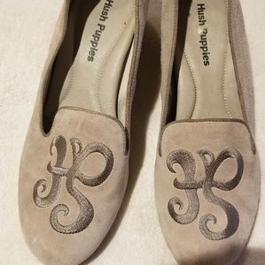 Hush Puppies Wedge Suede